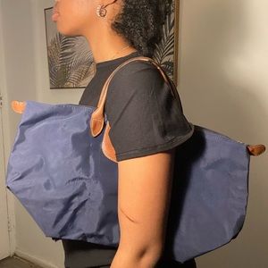 Longchamp Le Pliage Nylon Weekender